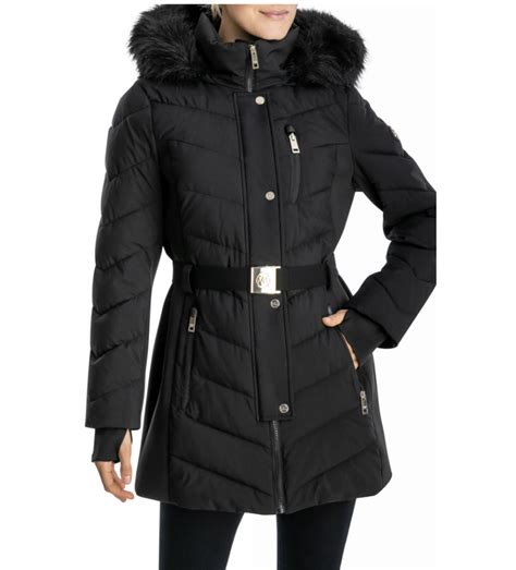 michael kors women's long coat|Michael Kors winter coats clearance.